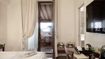 Biancheria da letto di alta qualità, minibar, una cassaforte in camera
