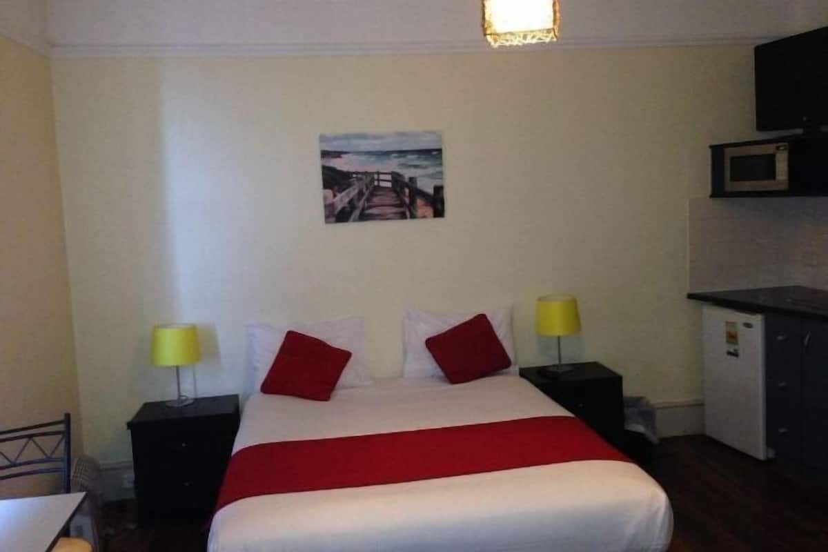 1 bedroom, individually furnished, laptop workspace, iron/ironing board