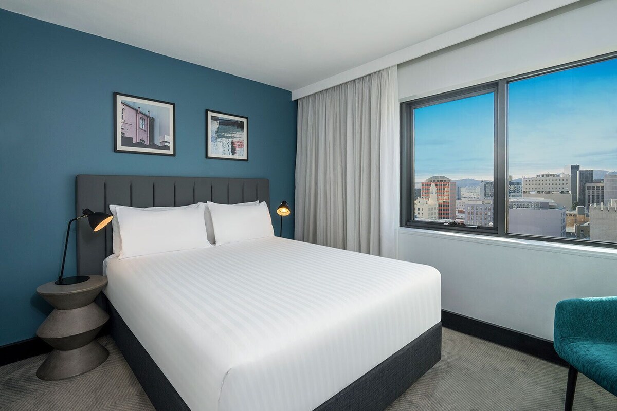 In-room safe, desk, blackout curtains, soundproofing