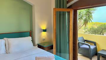 Standard Double or Twin Room, Sea View | Frette Italian sheets, minibar, in-room safe, desk