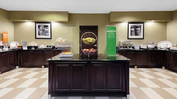 Free daily full breakfast