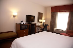 In-room safe, desk, blackout curtains, iron/ironing board