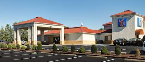 Majoituspaikan julkisivu