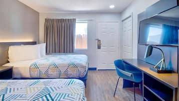 Free WiFi, bed sheets