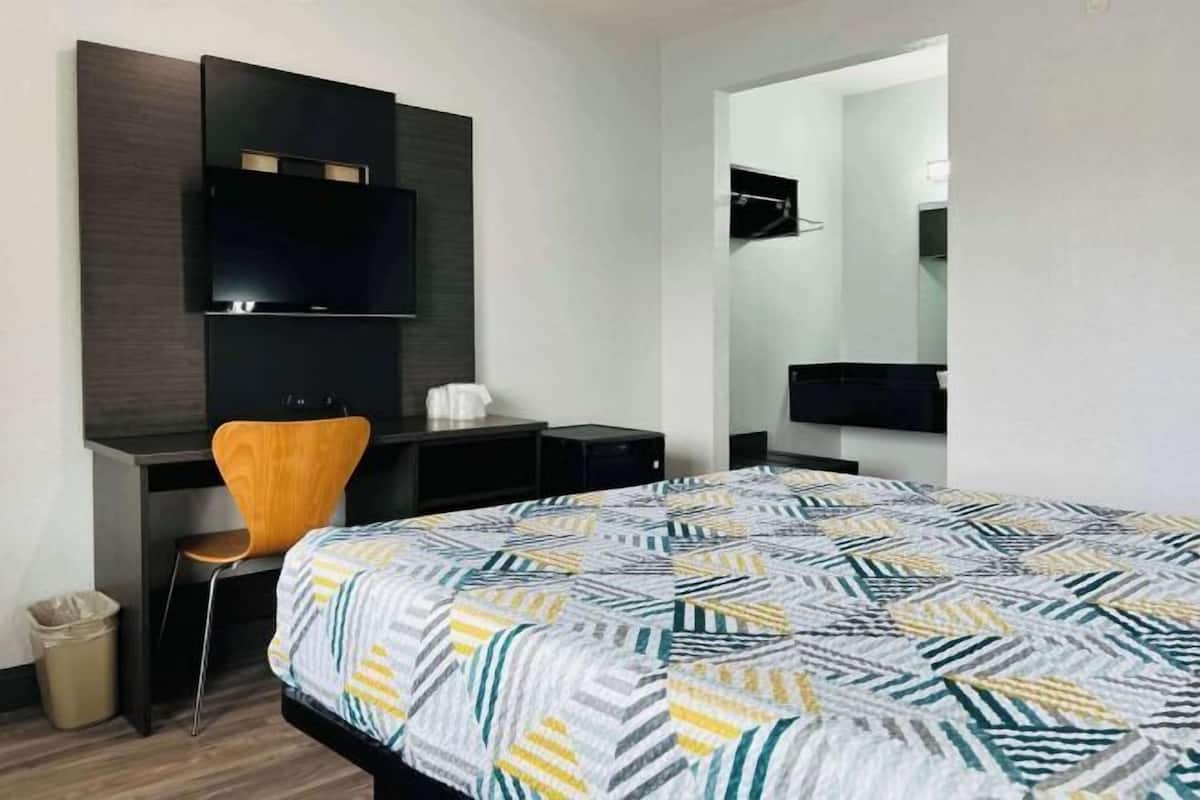 Blendingsgardiner, wi-fi (inkludert) og sengetøy