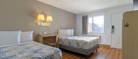 Free WiFi, bed sheets