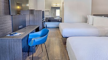 Free WiFi, bed sheets