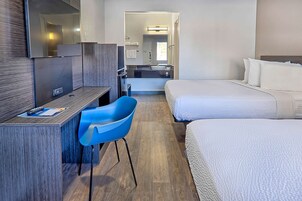 Wifi gratis y ropa de cama