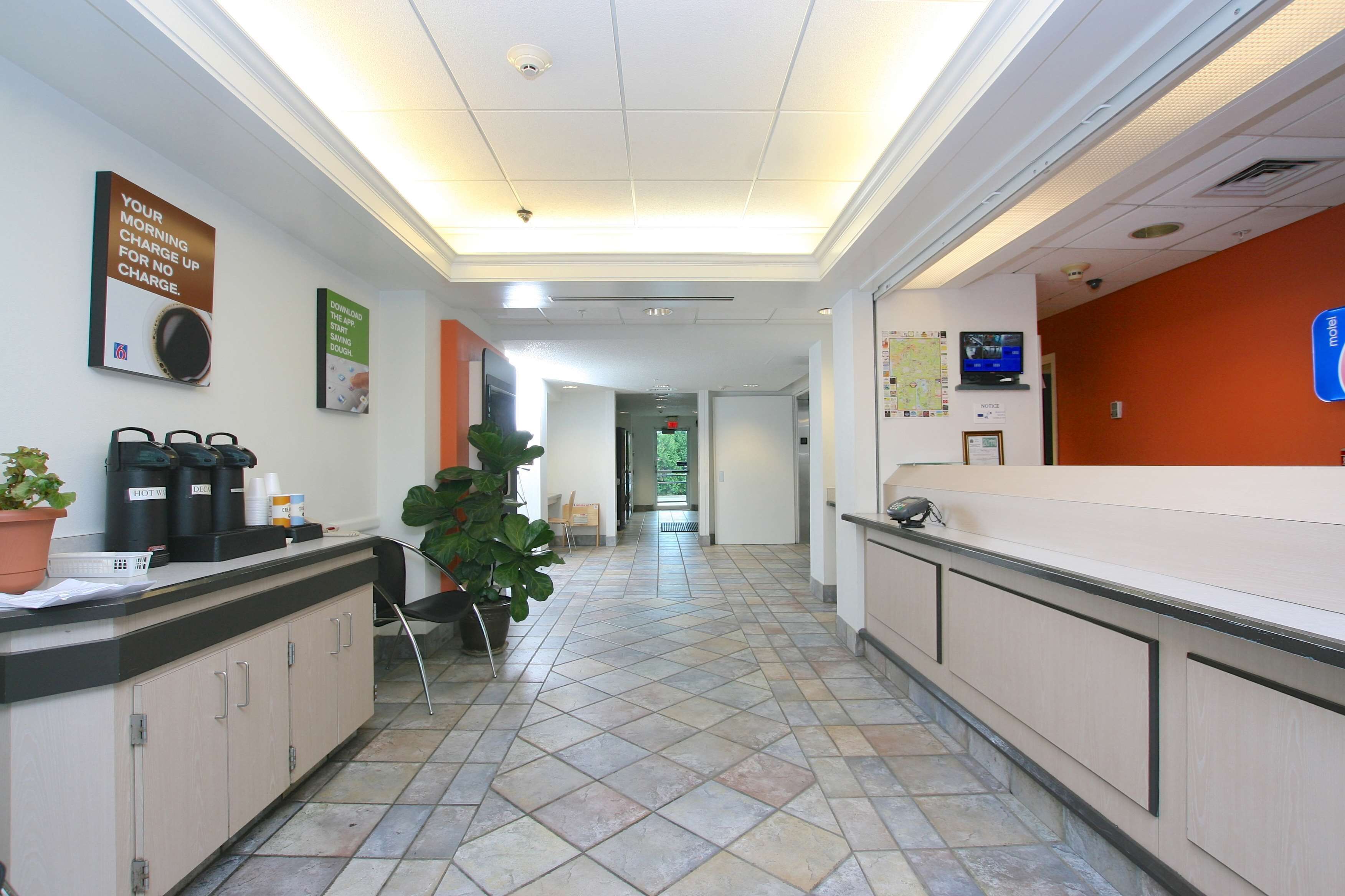 Quiosque de check-in/check-out