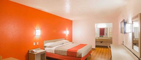 Free WiFi, bed sheets