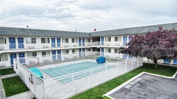 Seasonal outdoor pool