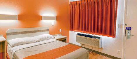 Free WiFi, bed sheets