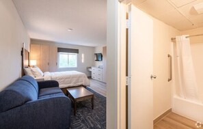 1 habitación y ropa de cama de alta calidad