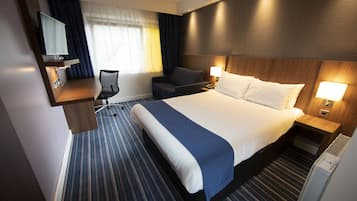 Coffres-forts dans les chambres, bureau, rideaux occultants