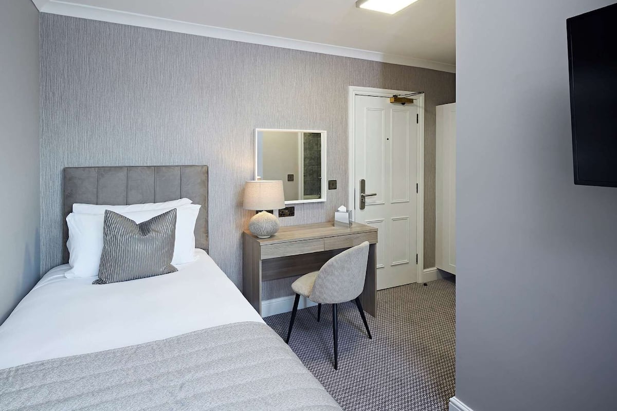 Roupas de cama premium, camas com colchões pillow-top