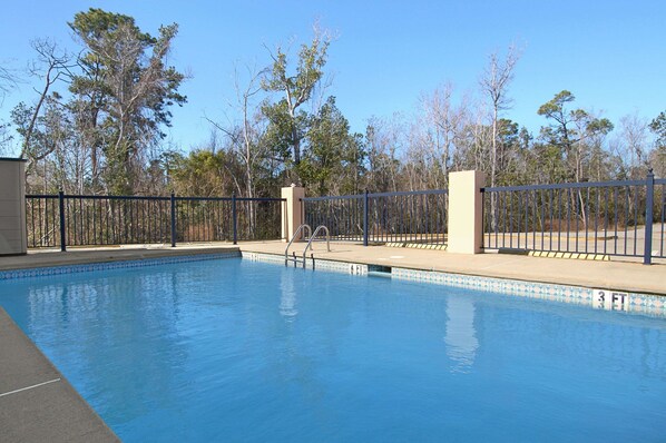 Seasonal outdoor pool
