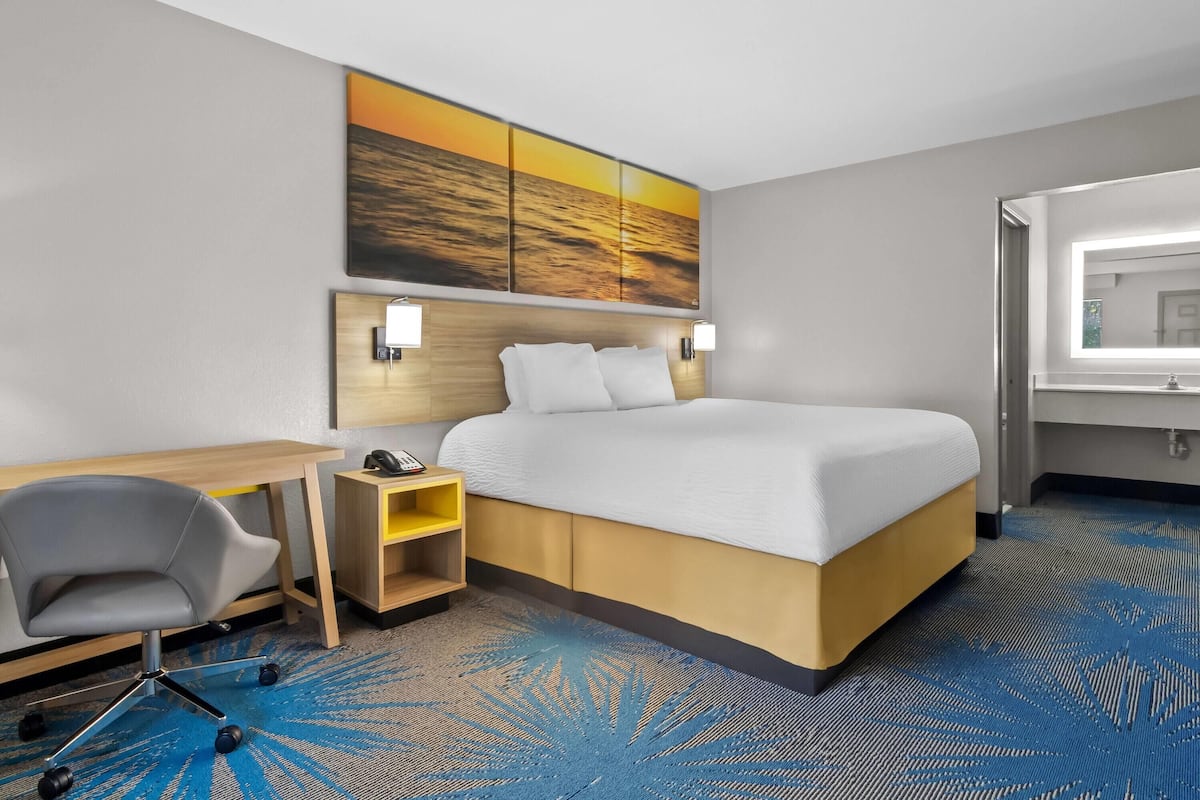 Standard Room, 1 King Bed | Desk, laptop workspace, blackout curtains, iron/ironing board