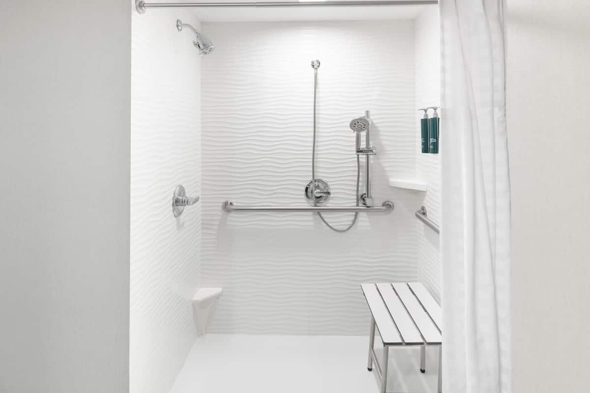 room, accessible, non smoking | bathroom shower