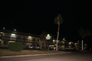 Front of property – evening/night