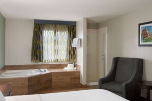 Suite, 1 kingsize bed, niet-roken, bubbelbad | Bubbelbad