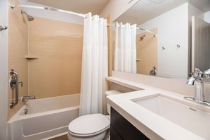 Hair dryer, towels
