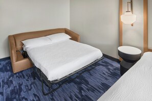 Suite, 1 King Bed with Sofa bed, Non Smoking | Desk, iron/ironing board, cribs/infant beds, rollaway beds