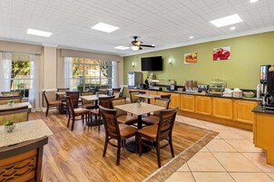 Free buffet breakfast