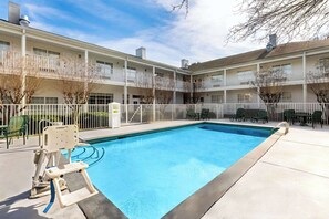 Seasonal outdoor pool