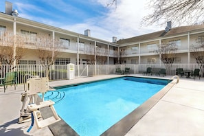 Seasonal outdoor pool