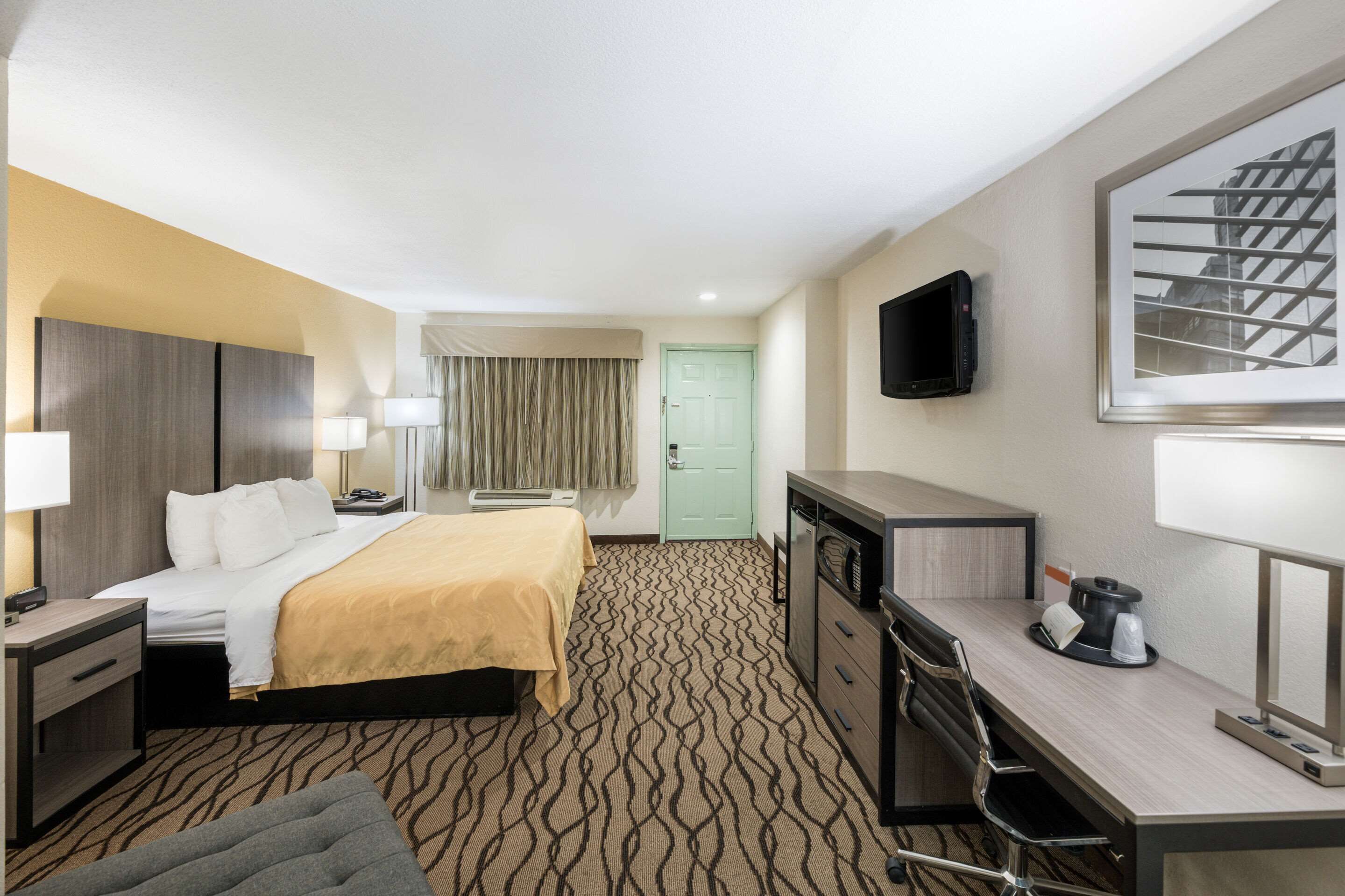 Select Comfort beds, desk, iron/ironing board, free cots/infant beds