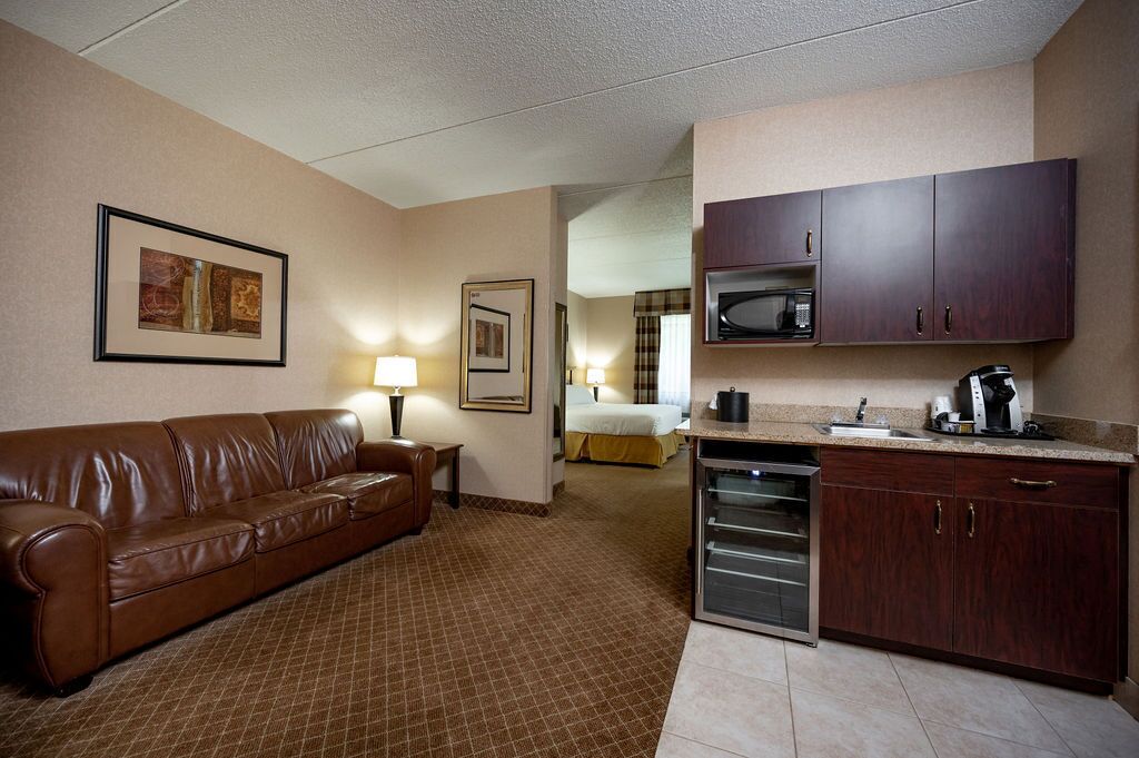 hypo-allergenic bedding, desk, laptop workspace, iron/ironing board