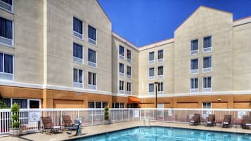 Seasonal outdoor pool