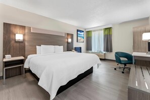 客房, 1 張特大雙人床, 無障礙, 非吸煙房 | 書桌、熨斗/熨衫板、免費嬰兒床、免費 Wi-Fi