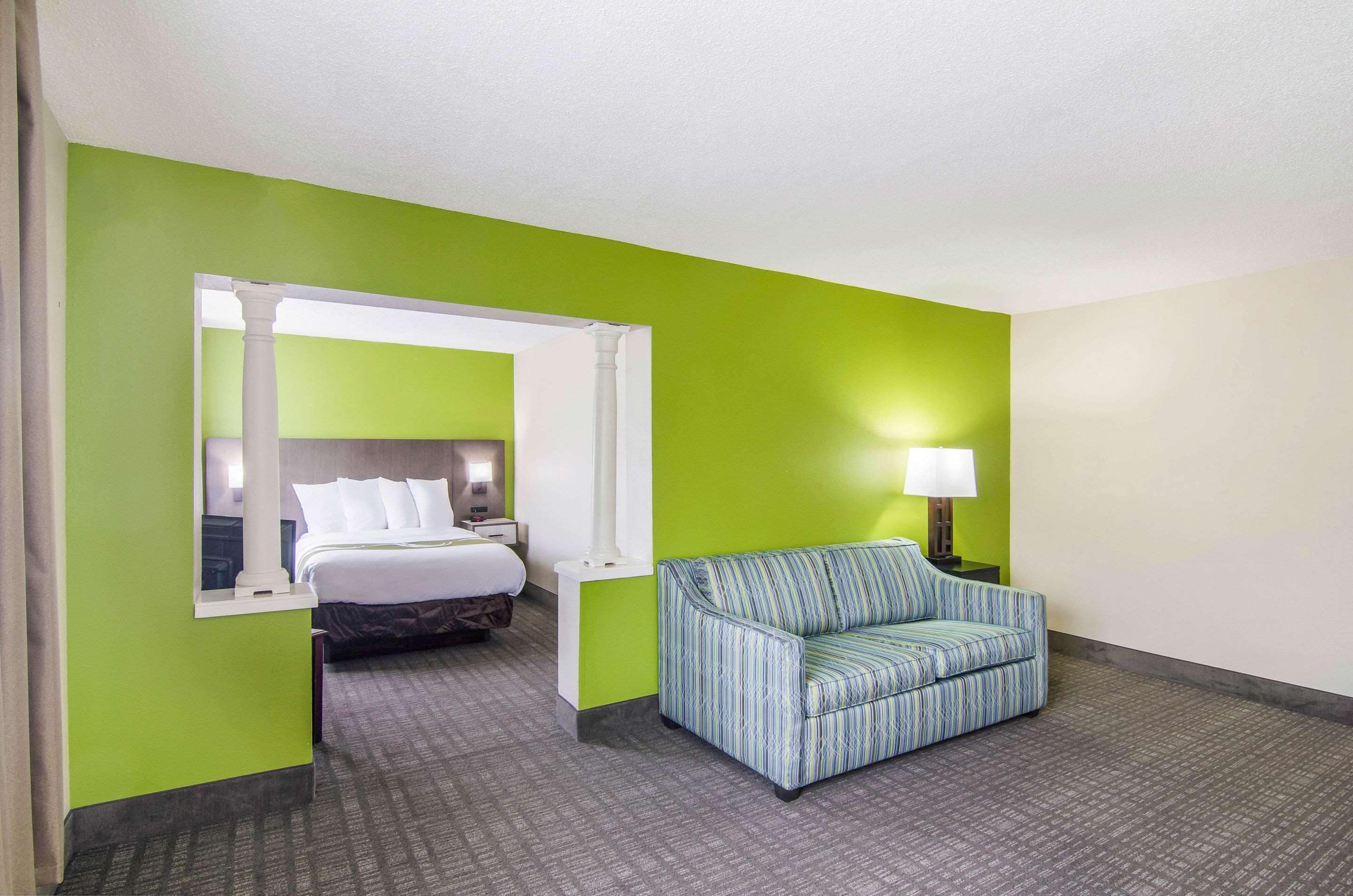 Suite, 2 Queen Beds, Non Smoking | Pillowtop beds, in-room safe, desk, laptop workspace