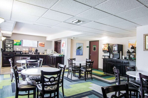 Free buffet breakfast