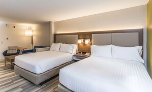 Suite, 2 Queen Beds | In-room safe, desk, blackout curtains, iron/ironing board