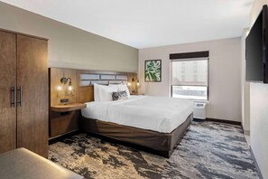 Suite, 1 King Bed, Non Smoking, Kitchen (with Sofabed, Full Kitchen) | In-room safe, iron/ironing board, free cribs/infant beds, free internet