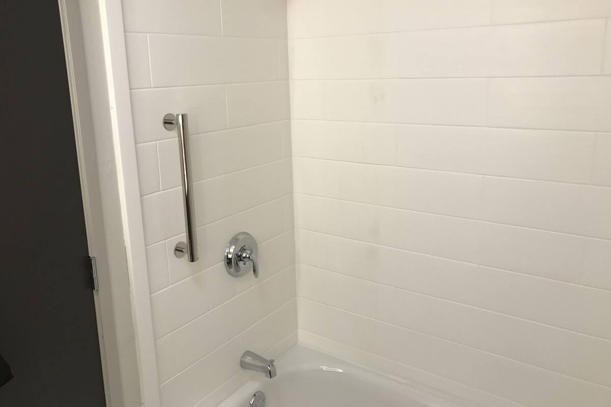 Standard Room, 2 Queen Beds | In-room safe, desk, blackout drapes, iron/ironing board