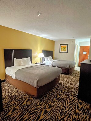 Standard Room, 2 Queen Beds, Non Smoking | Premium bedding, desk, laptop workspace, blackout drapes - Quality Inn & Suites Clemmons I-40 (Clemmons)