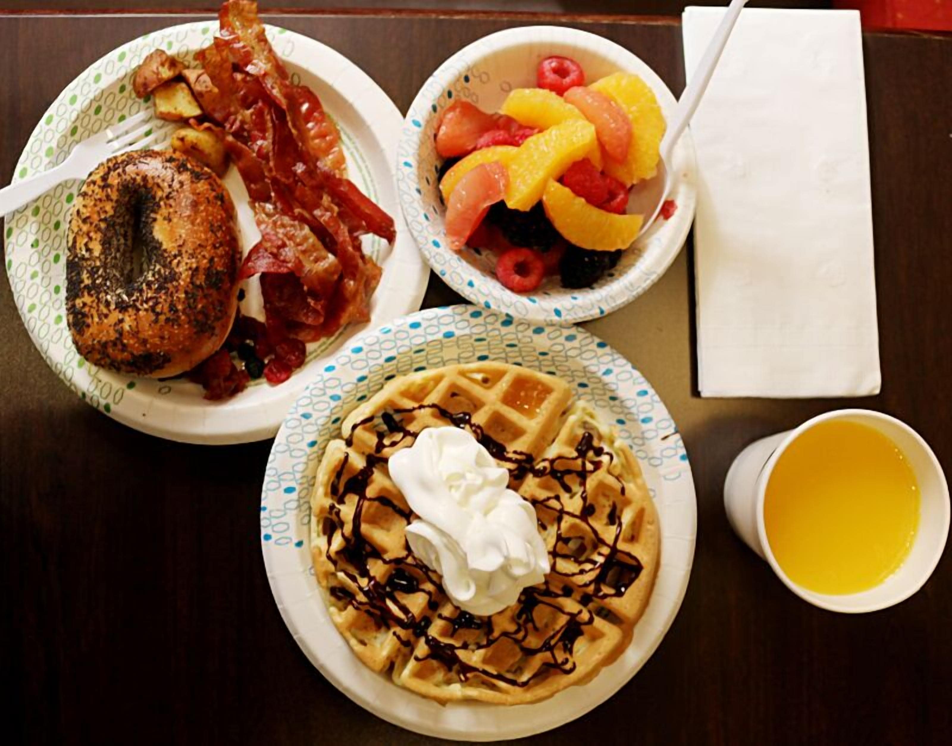 free daily on-the-go breakfast