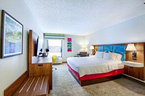 Chambre non-fumeurs, trÚs grand lit | Coffre-fort, fer et planche à repasser, lit de bébé (gratuit)