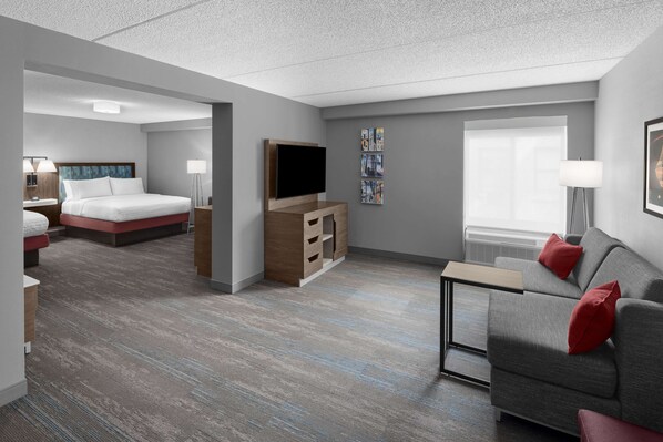 Televisión LCD de 25 pulgadas con canales por cable, una televisión