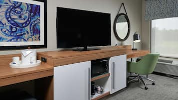Room, 2 Queen Beds, Accessible, Non Smoking | Desk, laptop workspace, iron/ironing board, free cribs/infant beds