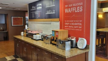 Free daily on-the-go breakfast