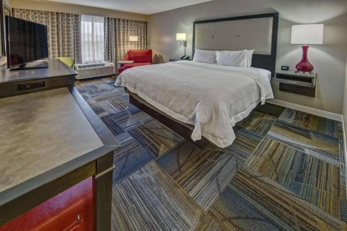 In-room safe, iron/ironing board, free cribs/infant beds, free WiFi