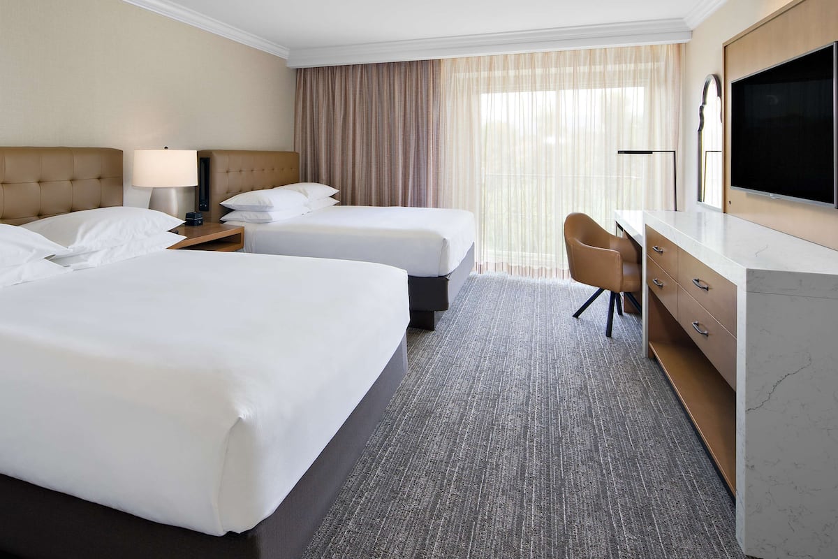 In-room safe, desk, laptop workspace, blackout drapes