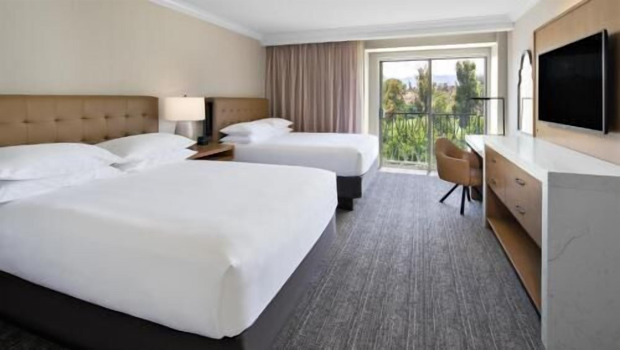 In-room safe, desk, laptop workspace, blackout drapes