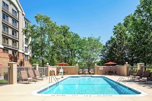 Seasonal outdoor pool