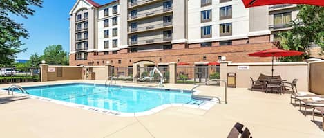 Seasonal outdoor pool