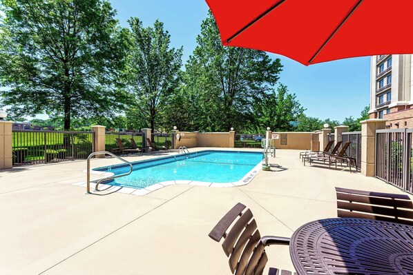 Seasonal outdoor pool